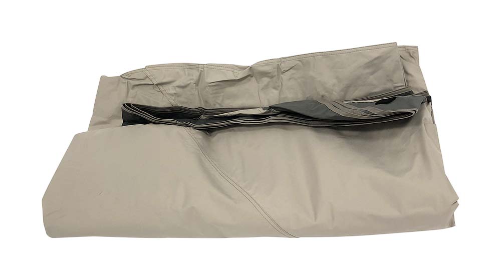 4472205 Bo-Camp - Party Shelter Sidewall - Großes Partyzelt 4,26x4,26x2,33 Meter - Loser Stoff