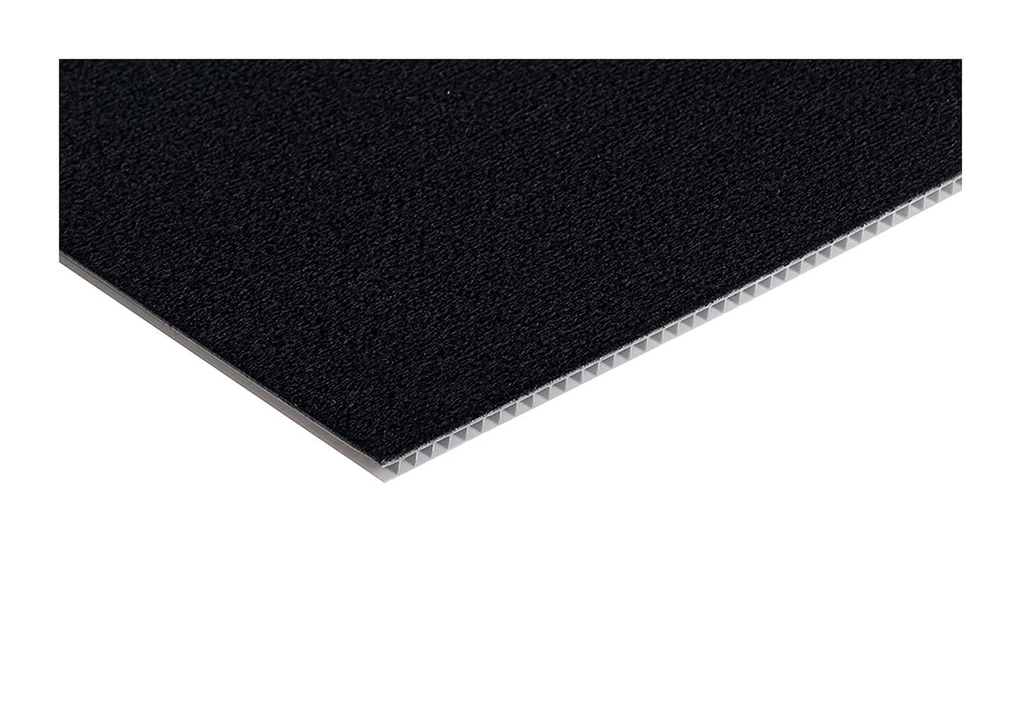 5313120 The velour mat is indispensable when using the Pur Vario system. The individual modules can be attached to the mat. Honeycomb technology was applied to the mat for extra strength. Easy to cut to size.