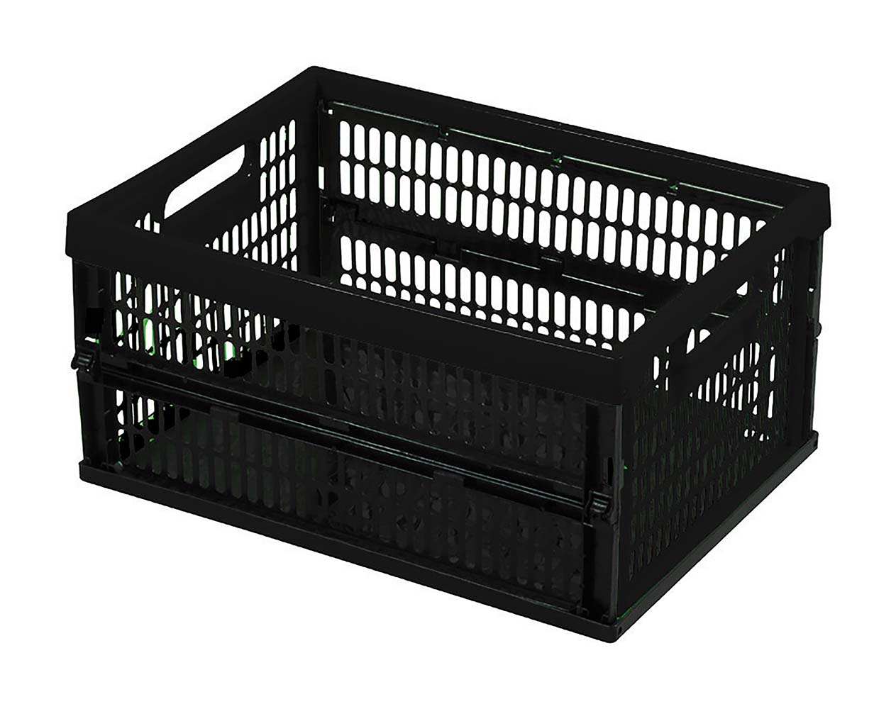 6302024 Very sturdy folding crate. Handy for storing and/or transporting belongings. The bed is easy to fold and unfold.