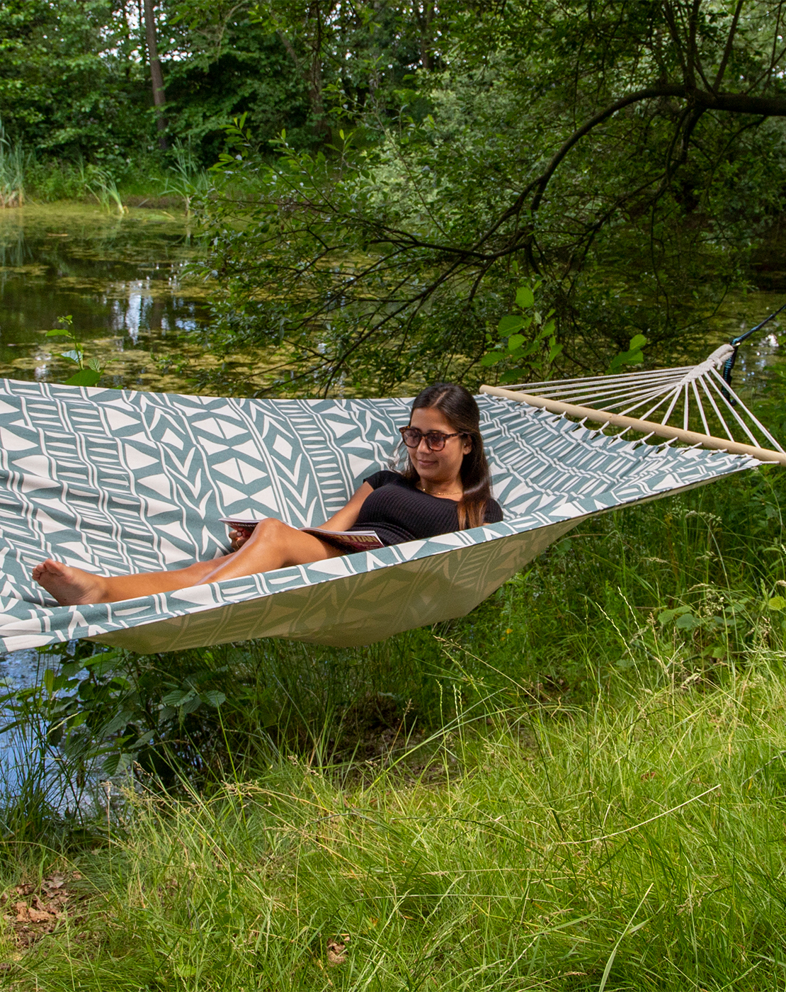 Bo-Camp - Hammock - Oxomo - With spread pole - Extra large detail 2