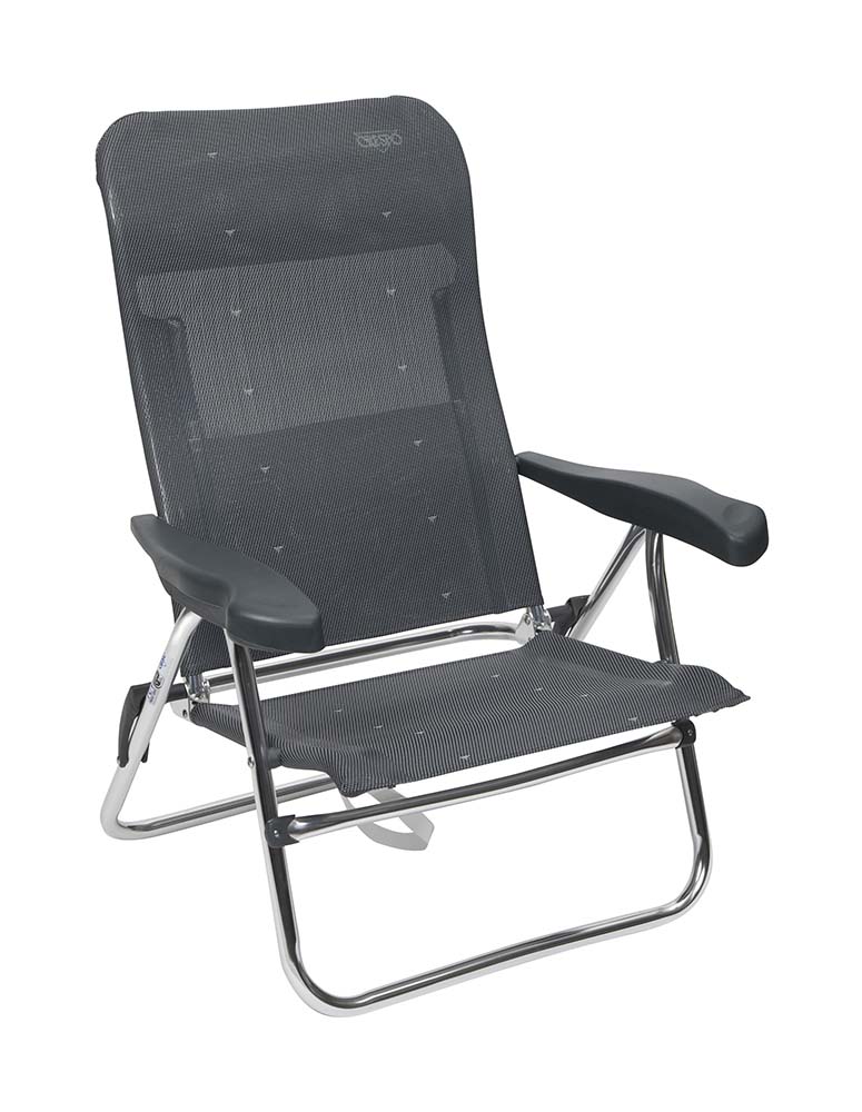 1148195 Crespo - Beach chair - AL/205 - Dark grey