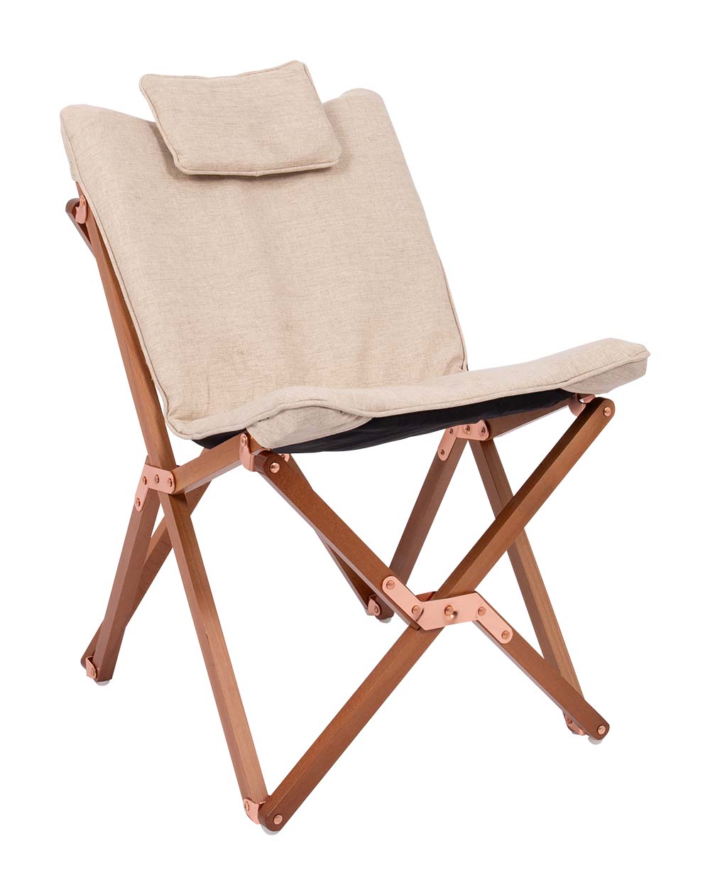 1200349 Bo-Camp - Urban Outdoor collection - Sillón relax - Bloomsbury - S - Poliéster oxford - Beige