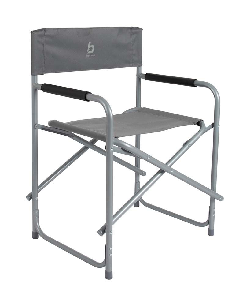 1267211 Una silla de director extremadamente resistente. Esta silla tiene una robusta estructura de acero con una funda de poliéster de 600 deniers. Ideal para su uso en la mesa. Fácil de plegar y muy compacta para transportar (LxAnxAl: 79x48,5x10 cm). Altura del asiento: 44 centímetros. Profundidad del asiento: 37 centímetros. Anchura del asiento: 52 centímetros. Capacidad máxima de carga: 100 kilogramos.