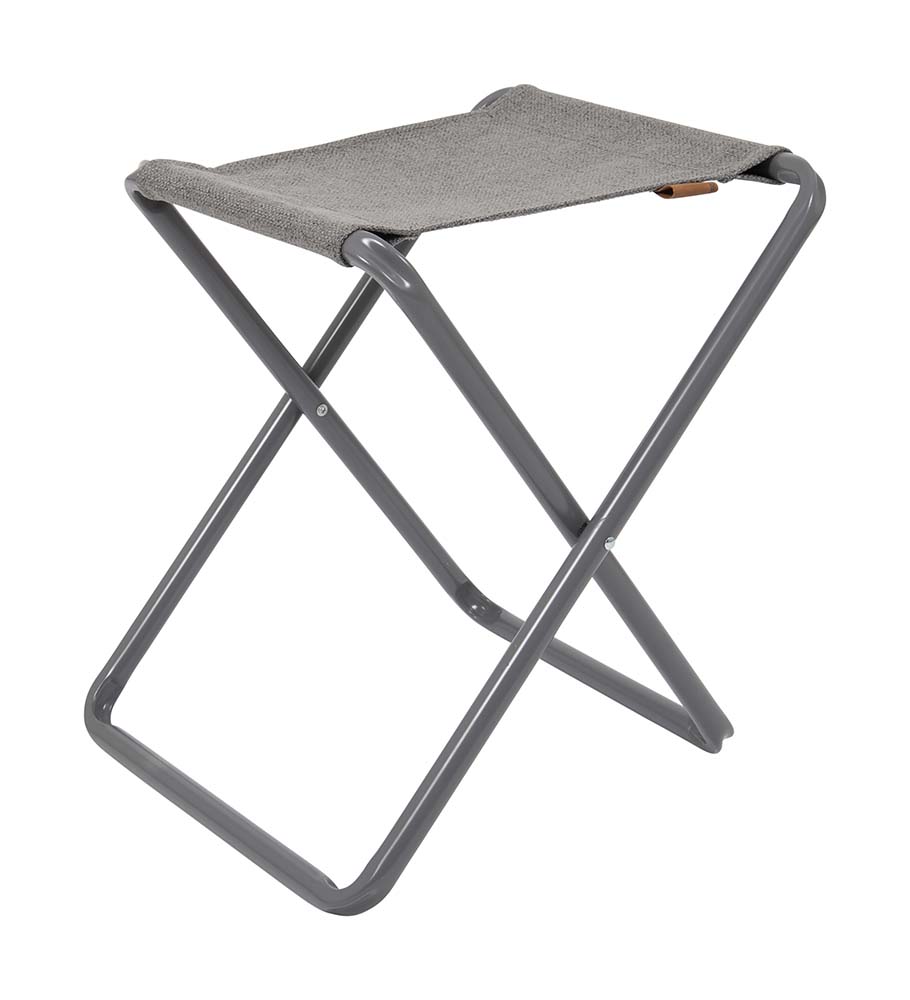1467326 Ein sehr stabiler und trendiger Stuhl. Dieser Stuhl hat einen Aluminiumrahmen und einen comforTisch-Nika-Sitzbezug. Der Stuhl hat einen trendigen grauem Rahmen! Mit einem Hardtop, kann dieser Stuhl auch als Beistelltisch verwendet werden. Leicht zu falten und kompakt zu verstauen