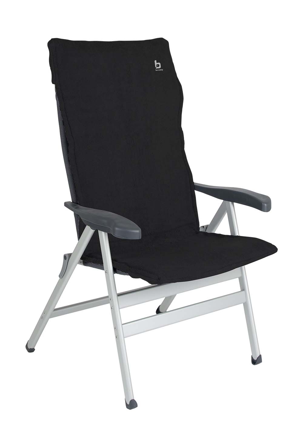 1849281 Bo-Camp - Chair cover - M - Universal - Padded terry cloth - Anthracite