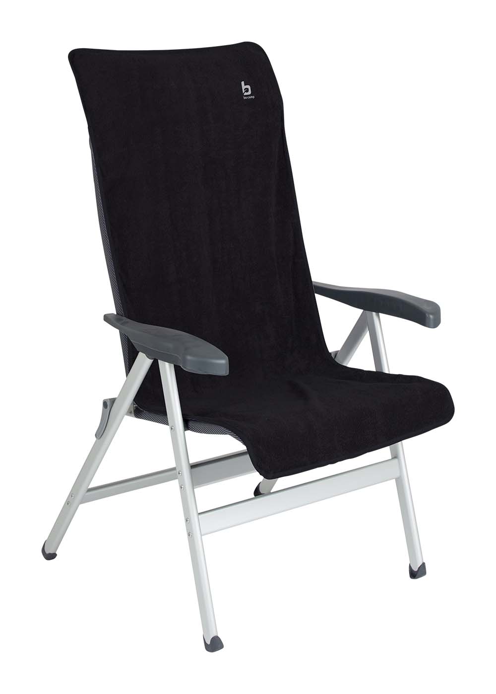 1849285 Bo-Camp - Chair cover - M - Universal - Terry cloth - Cotton - Anthracite