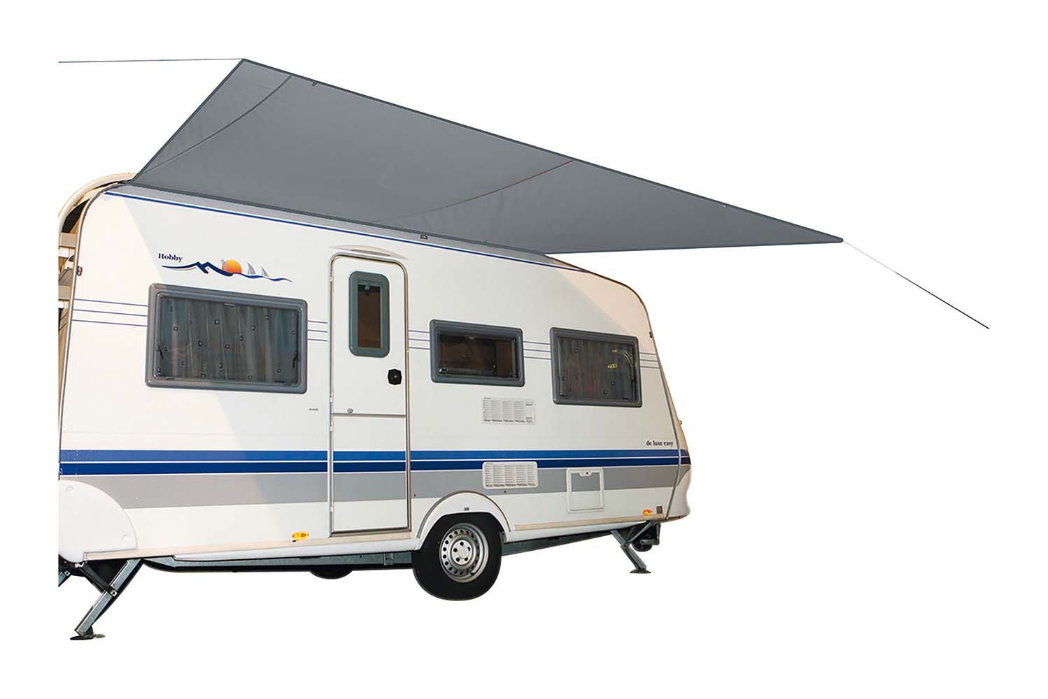 4471550 Bo-Camp - Caravan awning - Travel - Polyester - M