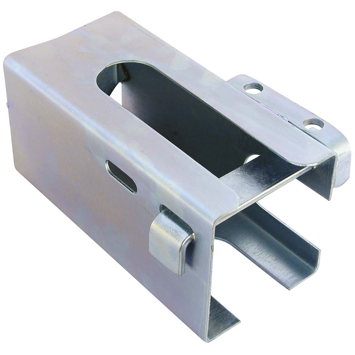 5110230 A draw bar lock box model. The lock is made from galvanized steel. Comes without a disk lock.