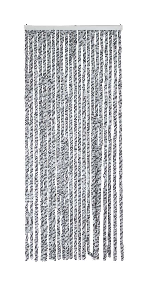 5306951 "Arisol - Fly Curtain - Caravan - 'Cat Tail' - 185x56 Cm - Anthracite/Grey/White"
