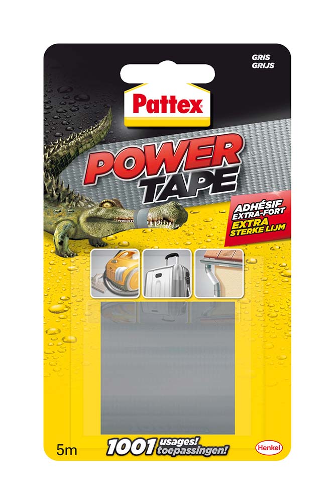 5712186 Pattex - Power - Tape - Grau - Rolle - 5m