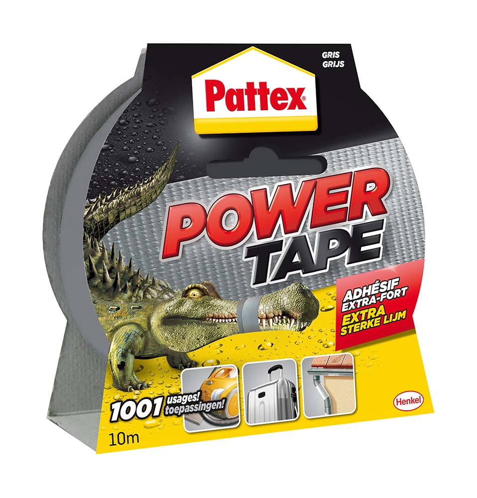 5712192 Pattex - Power - Tape - Grau - Rolle - 10m