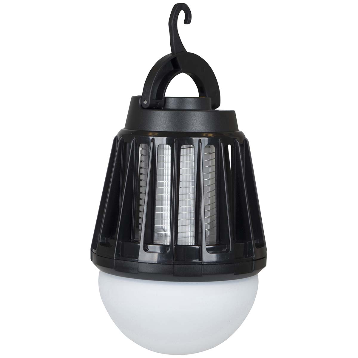 5818804 A compact and multifunctional table lantern. The lamp is equipped with a suspension hook so that you can also use it as a hanging lamp. The high power LED lighting has 3 light modes (25%, 50% and 100%). Can be charged via a USB cable.