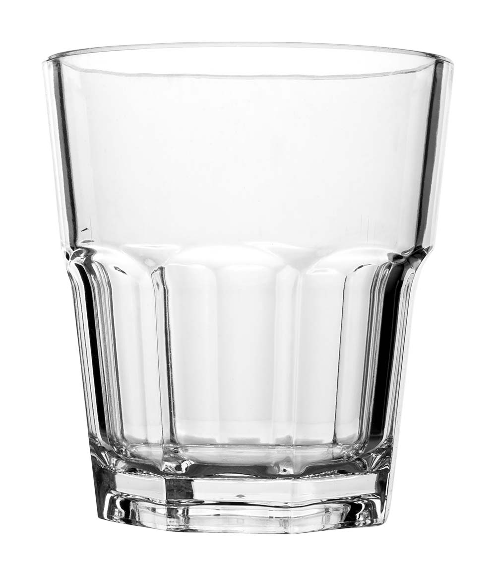 6101486 An extra sturdy French wine glass. Made of 100% polycarbonate This makes the glasses almost unbreakable, light weight and scratch proof. This glass is also dishwasher safe.