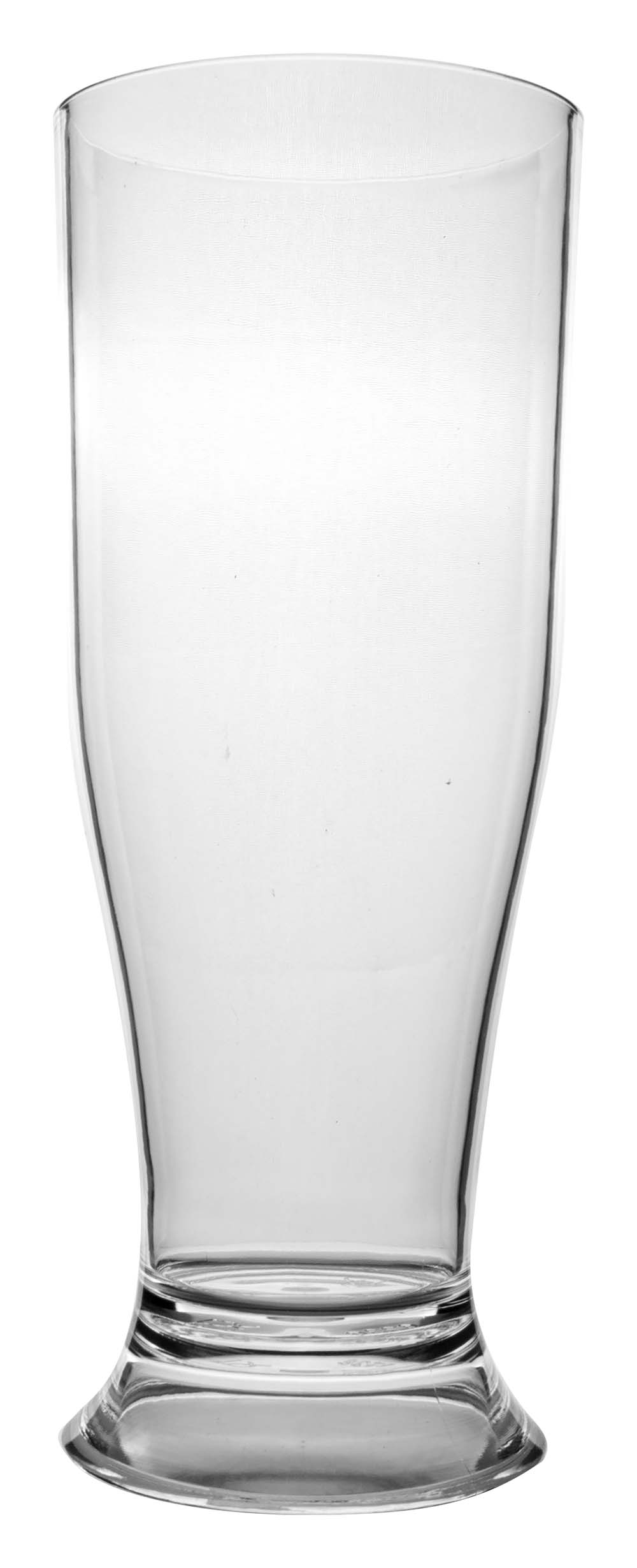 6101494 An extra sturdy beer glass. Made of 100% polycarbonate This makes the glasses almost unbreakable, light weight and scratch proof. This glass is also dishwasher safe.