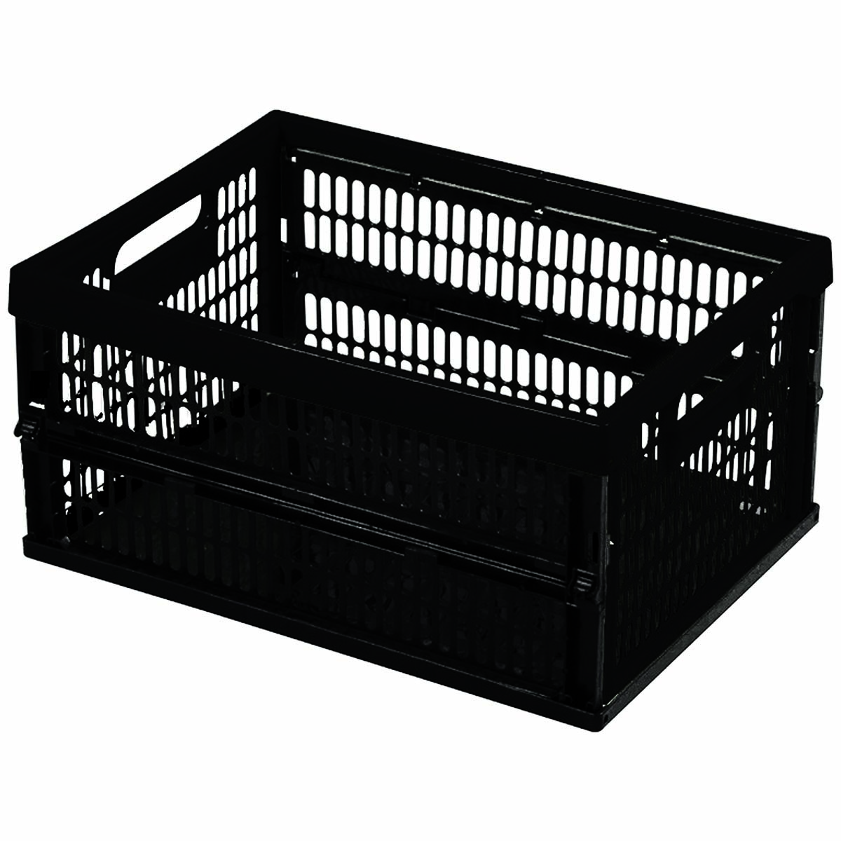 6302024 Very sturdy folding crate. Handy for storing and/or transporting belongings. The bed is easy to fold and unfold.