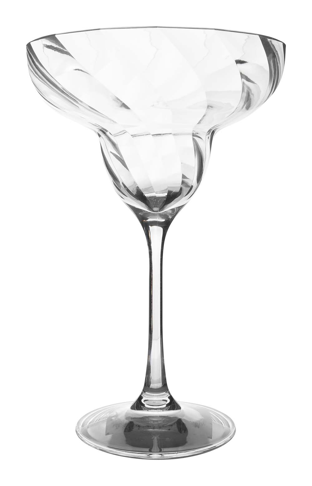 6911180 A cocktail glass from the Royal line collection. Thanks to its playful effect, it can easily be combined with other products from the Royal line. Virtually unbreakable due to high quality MS material. Consists of a set of 2 pieces. Very easy to clean and long lasting, which makes the glass very durable. In addition, the water glass is very lightweight, scratch resistant and BPA free. Capacity: 350 ml.