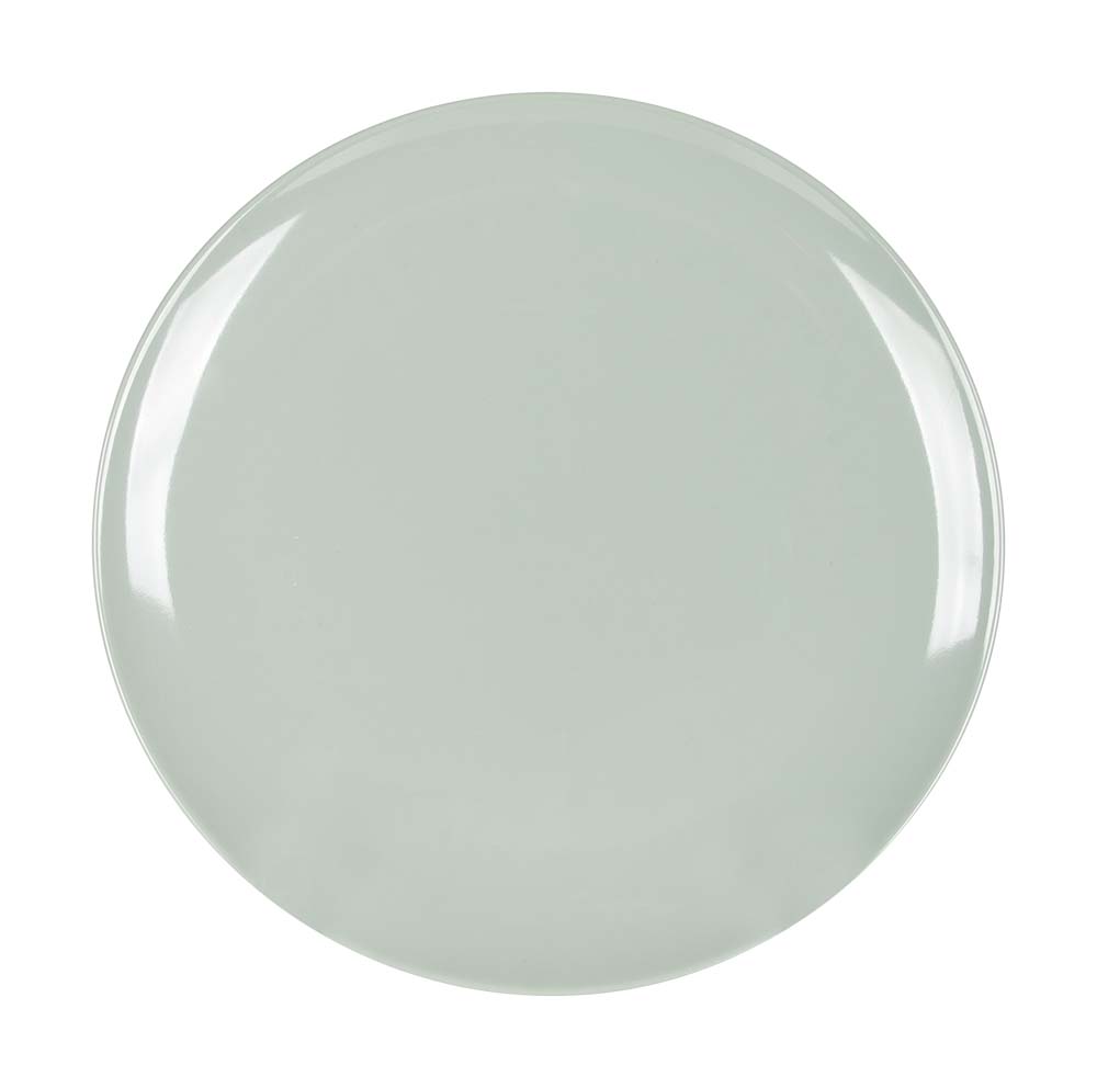 6912140 A stylish green dinner plate from the Vivid line collection. Made of high-quality 100% melamine, virtually unbreakable, and scratch-resistant. The plate is soundproof and hygienic due to the replaceable anti-slip solution. Ideal for camping, at home, or on the boat. Additionally, the plate is lightweight, dishwasher-safe, and food-approved. Dimensions of the dinner plate: Ø 25 cm.