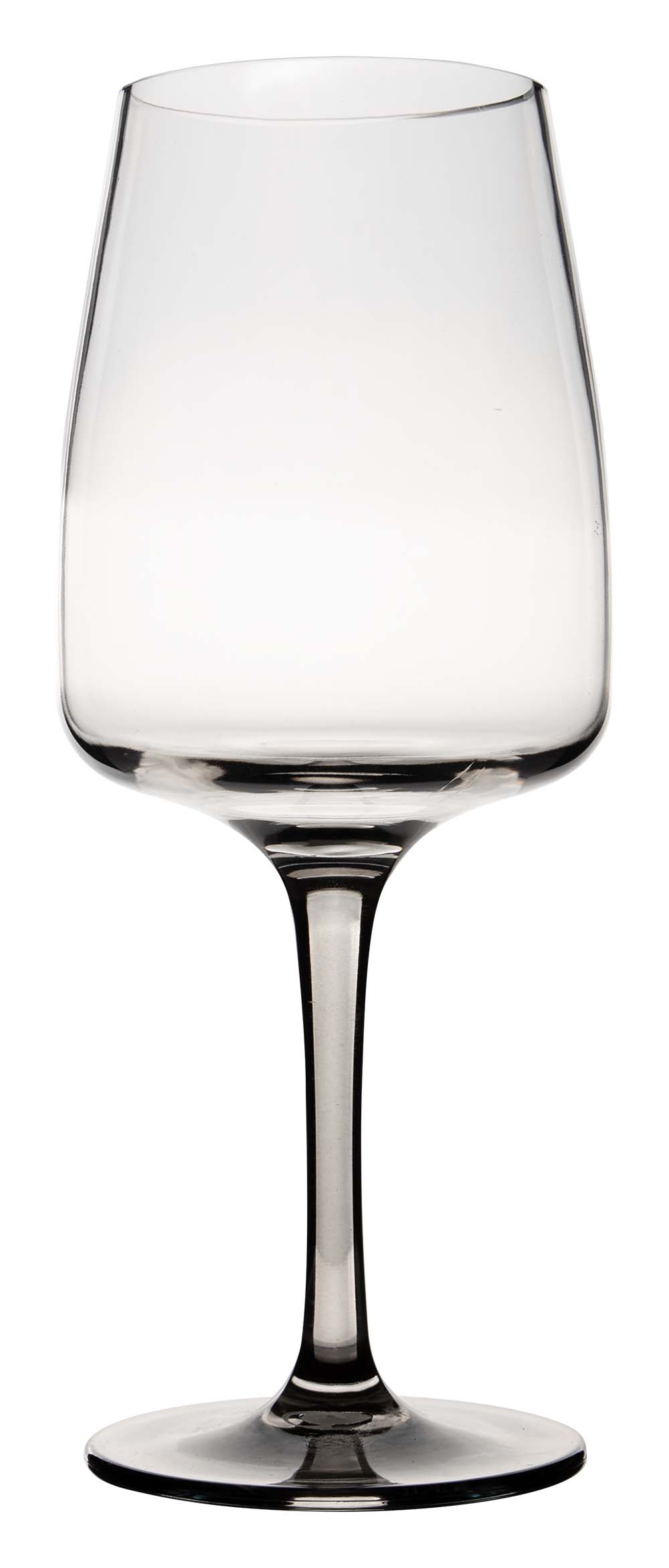 6912181 A stylish wine glass from the Vivid line collection. The smoke effect gives the wine glass a modern appearance. Virtually unbreakable due to high-quality MS material. Comes in a set of 2 pieces. Very easy to clean and long-lasting, making the glass highly durable. Additionally, the wine glass is very lightweight, scratch-resistant, and BPA-free. Capacity: 470 ml.