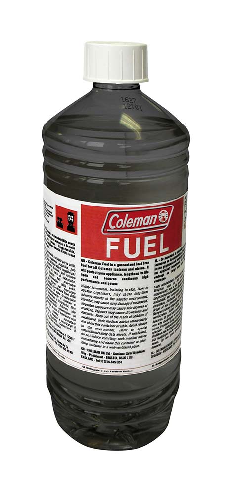 8939252 Bleifreier Coleman-Kraftstoff. Dieser Coleman-Kraftstoff ist u. a. geeignet für Gaslaternen und Kocher. Er hält Ihren Brenner sauber und verlängert seine Lebensdauer. Darüber hinaus ist er umweltfreundlich, reduziert die Rußbildung und verbessert die Verbrennung durch eine höhere Temperatur.